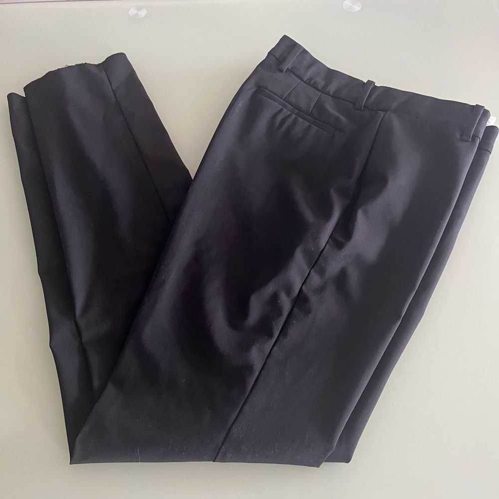 Couch New York 1941 Pants Women 8 Medium Black Classic High Rise Wool